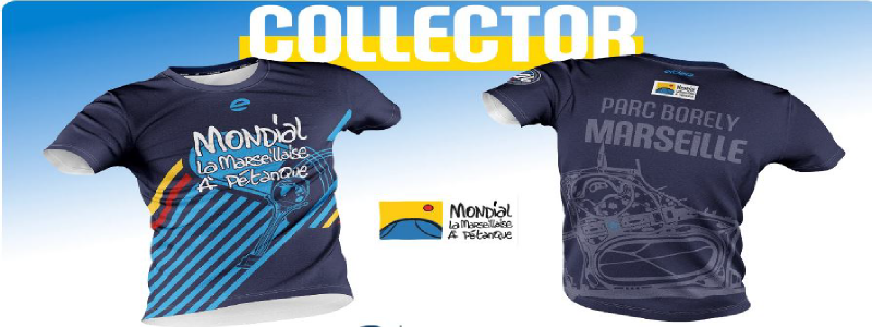 MAILLOT COLLECTOR MONDIAL LA MARSEILLAISE A PETANQUE 2026